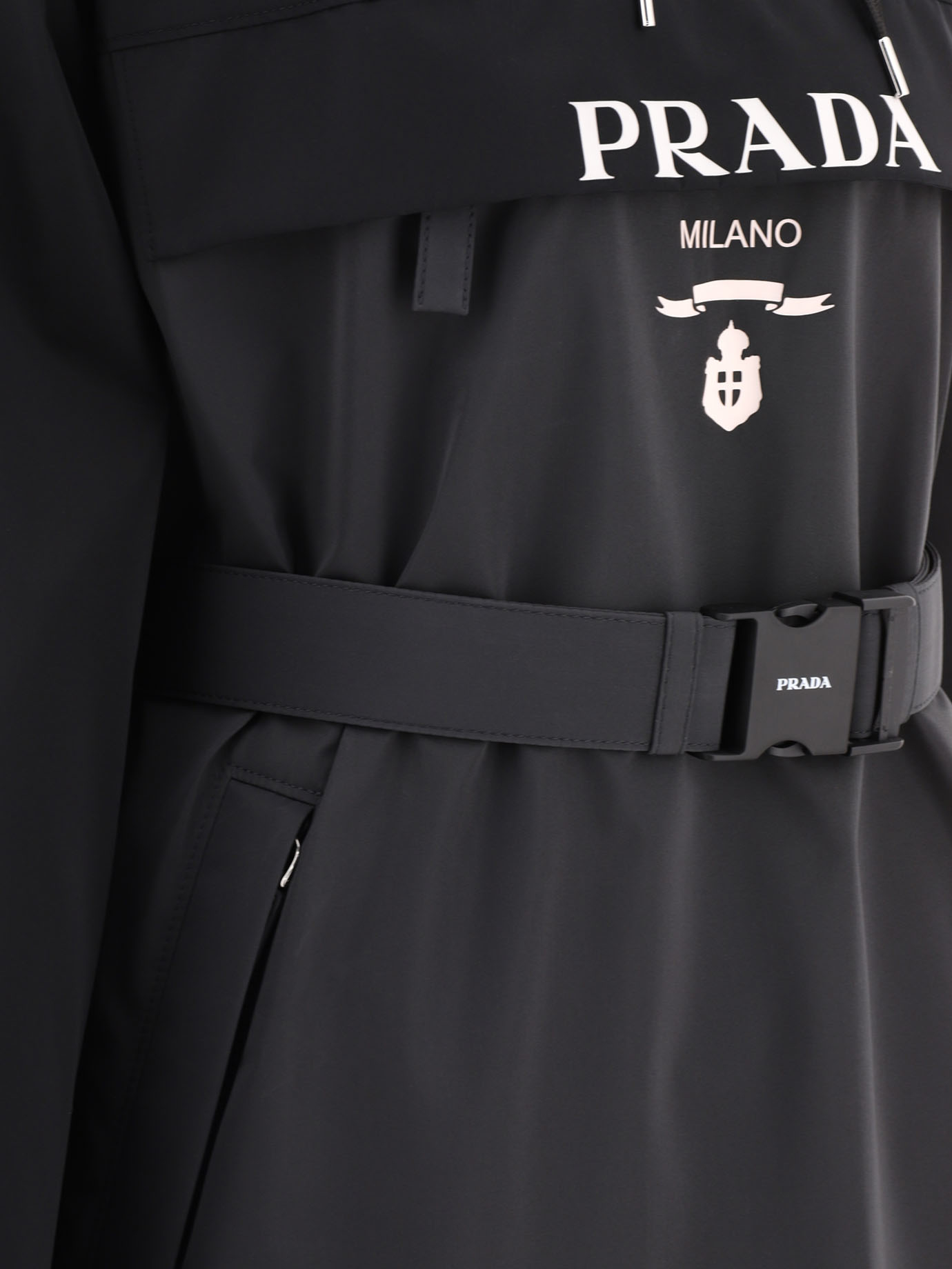 PRADA Raincoat with logo